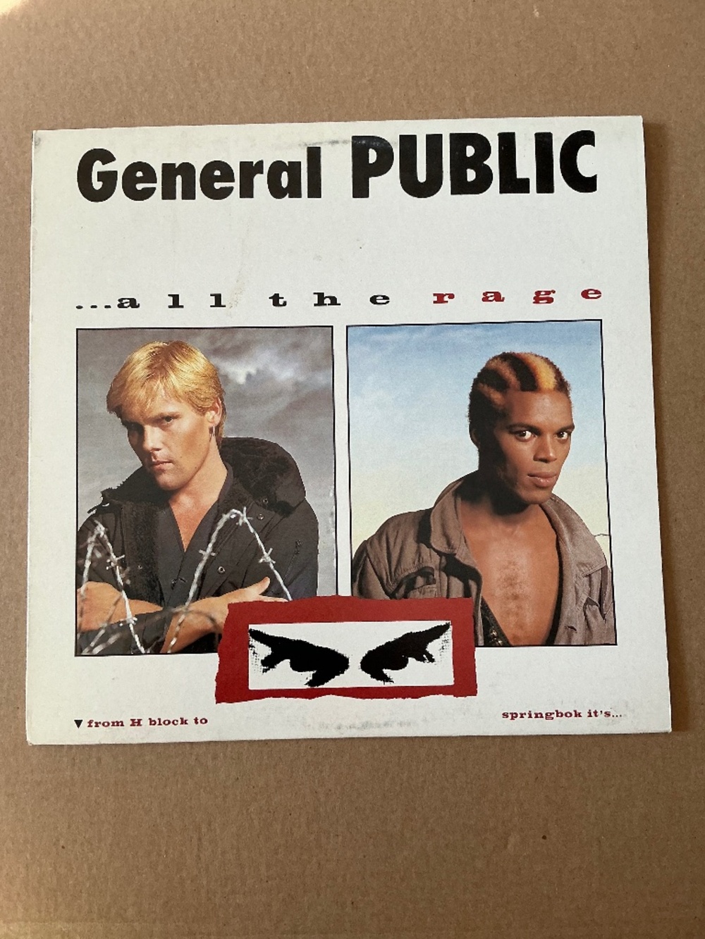 General Public All The Rage Vinyl International Record Syndicate 1984